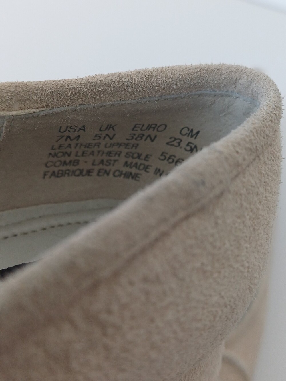 Hush Puppies Suede Ballet Flats Size US 7M (38N) - Picture 5 of 11